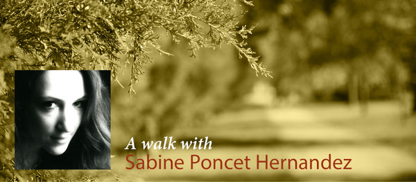 A walk with Sabine Poncet Hernandez