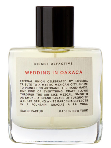 Wedding in Oaxaca | Kismet Olfactive | Sample