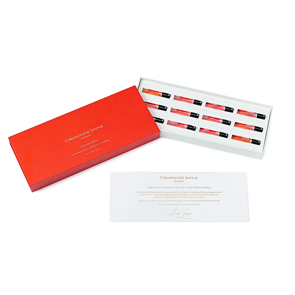 Ormonde Jayne Tasting Menu | Atmospheric - Fruity - Floral