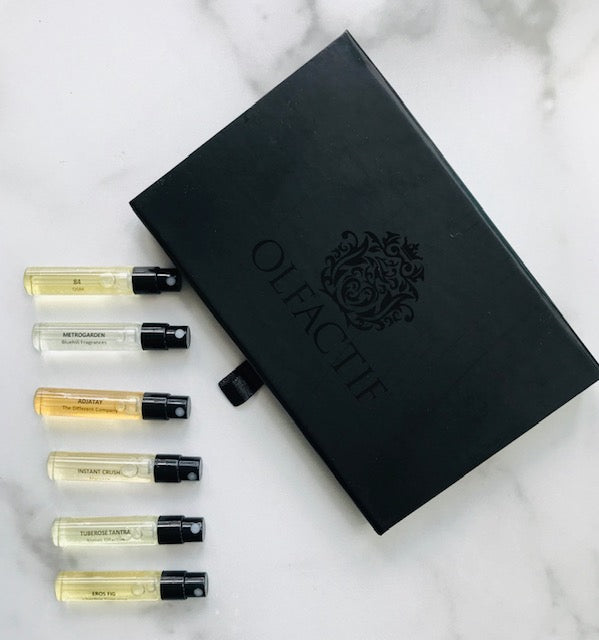 Fragrance subscription samples